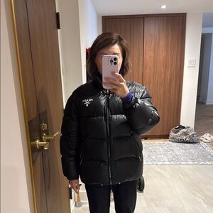 Prada down coat size 40